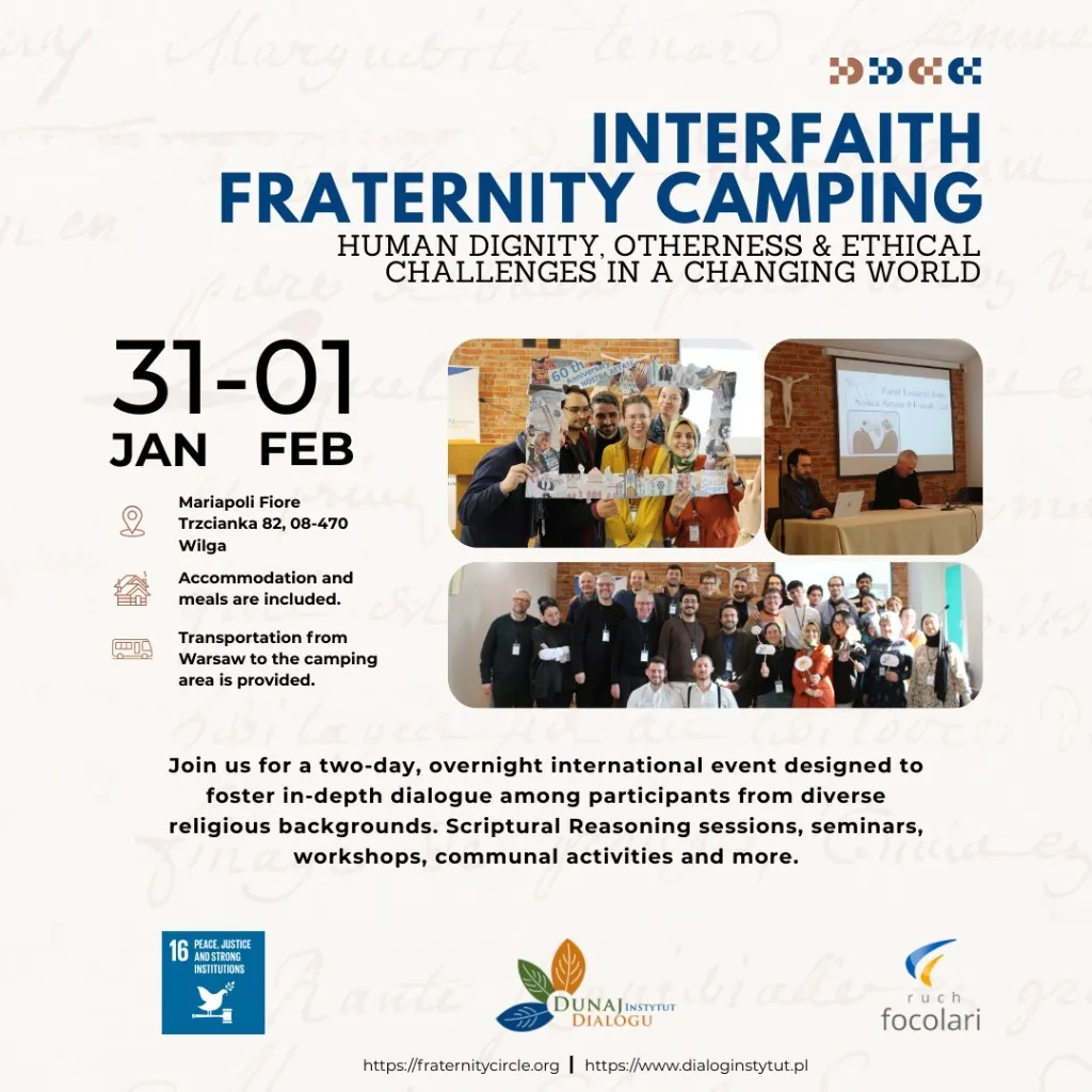 Interfaith Camping 2026 - Human Dignity, Otherness & Ethical Challenges in a Changing World